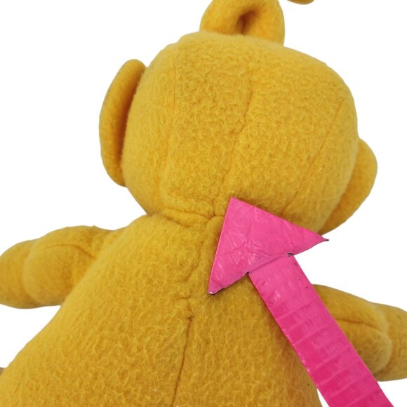 Vintage Playskool Teletubbies Laa-Laa 13" Plush & 6" Figurine 1998 - Picture 11 of 16